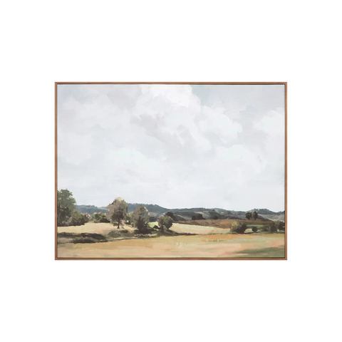 Vast Country Framed Painting