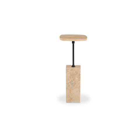 Caro Side Table Travertine