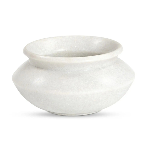 Romano Vessel White Marble