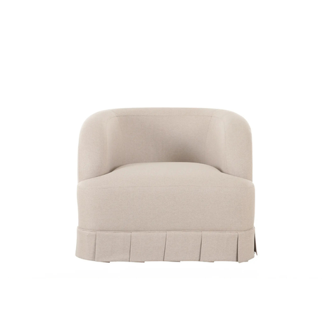 Maren Swivel Chair Beige