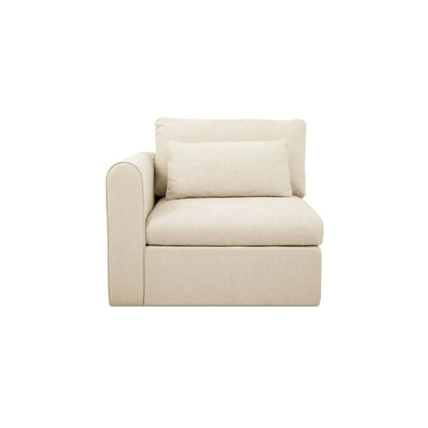 Swift Left Arm Facing Chair Light Beige