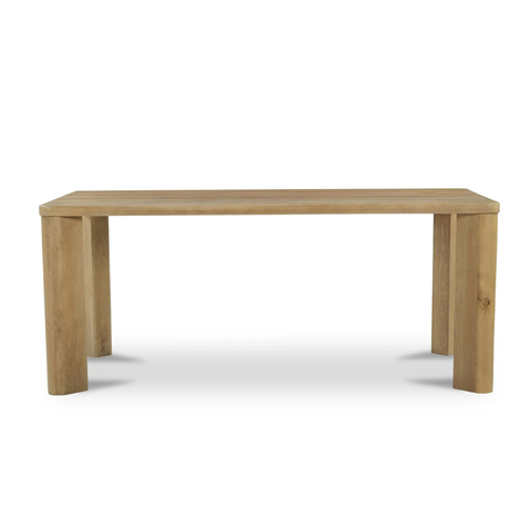 Segment Dining Table Wood Small Heritage Brown