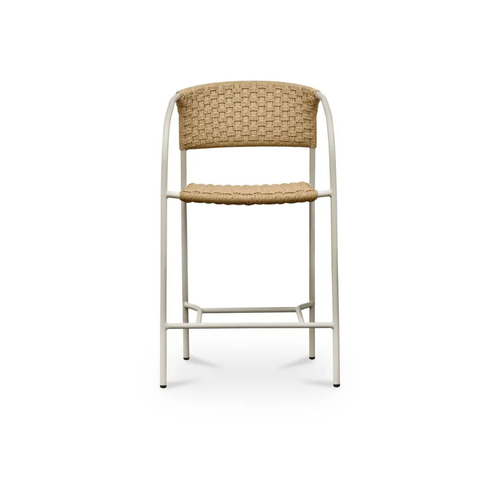 Zola Outdoor Counter Chair Natural