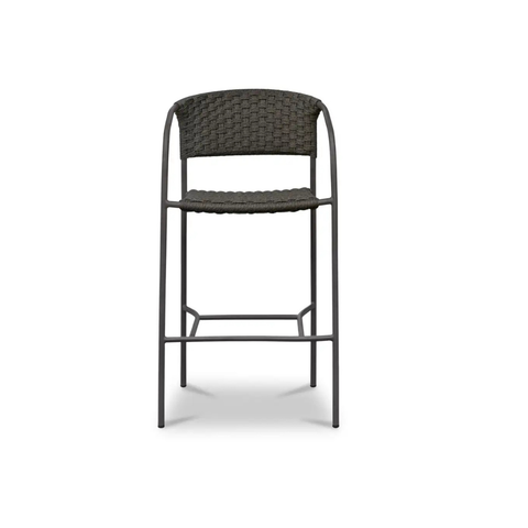 Zola Outdoor Bar Stool Dark Brown