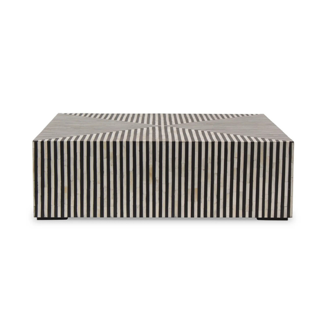 Terning Coffee Table Black and White