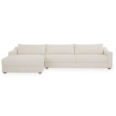 Farrow Sectional Flecked Oat Left