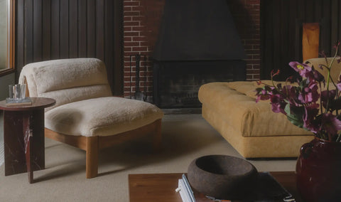 Pierce Accent Chair Faux Fur