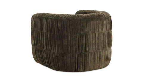 Robson Swivel Chair Dark Green