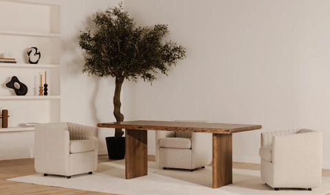 Lila Small Dining Table Brown