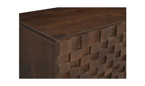 Easton Media Cabinet Brown