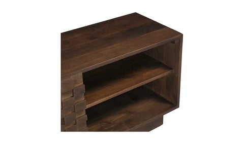 Easton Media Cabinet Brown