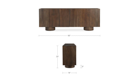 Hadley Sideboard Warm Brown