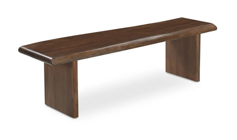 Lila Dining Bench Large Brown