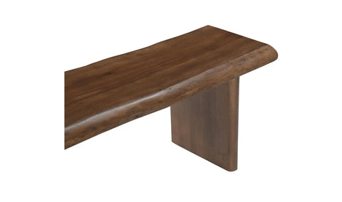 Lila Dining Bench Small Brown