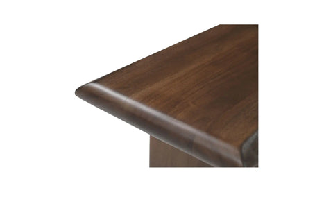 Lila Dining Bench Small Brown