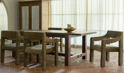 Wilson Dining Table Large Warm Brown