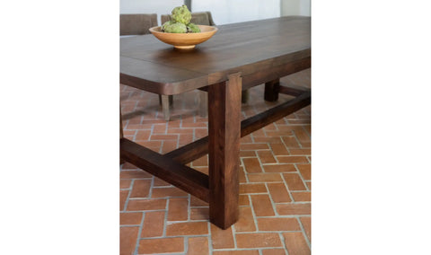 Wilson Dining Table Large Warm Brown