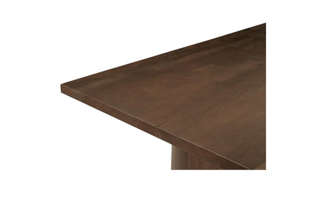 Hadley Dining Table Small Warm Brown