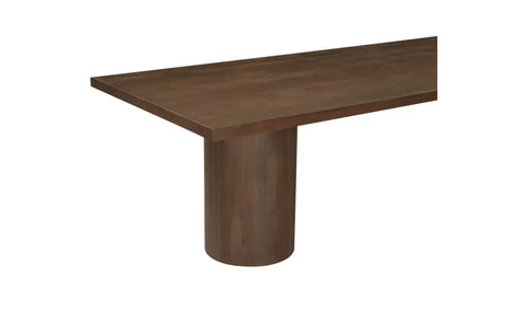 Hadley Dining Table Large Warm Brown