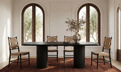 Daphne Dining Table Large Black