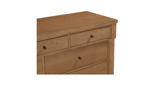 Joni 7 Drawer Dresser Natural