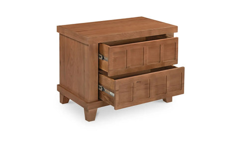 Enya Nightstand Red Oak