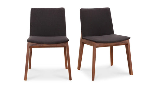 Deco Dining Chair Black- Set Of Two