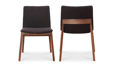 Deco Dining Chair Black- Set Of Two