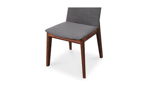 Deco Dining Chair Dark Grey - Set Of Two