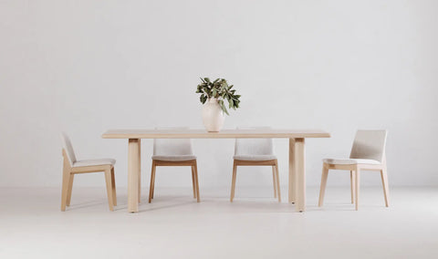 Malibu Dining Table White Oak