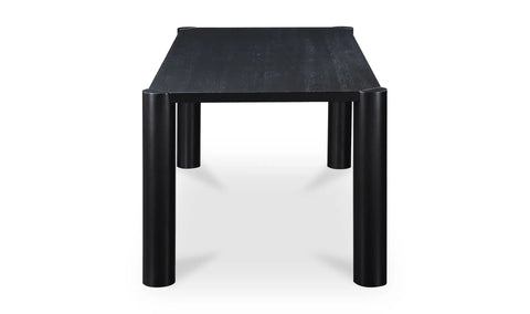 Post Small Dining Table Black