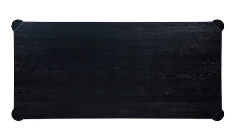 Post Small Dining Table Black