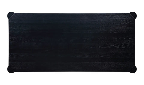 Post Large Dining Table Black