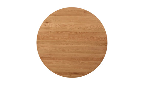 Folke Round Coffee Table Natural Oak