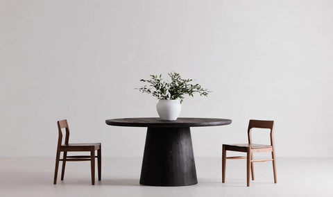 Owing Dining Chair Walnut Brown - Set Of Two