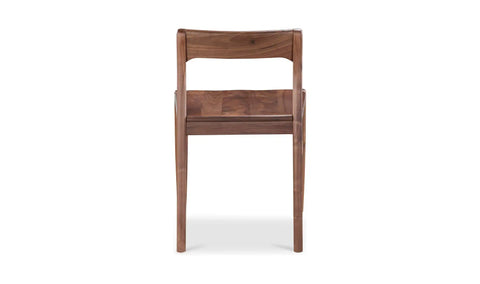 Owing Dining Chair Walnut Brown - Set Of Two