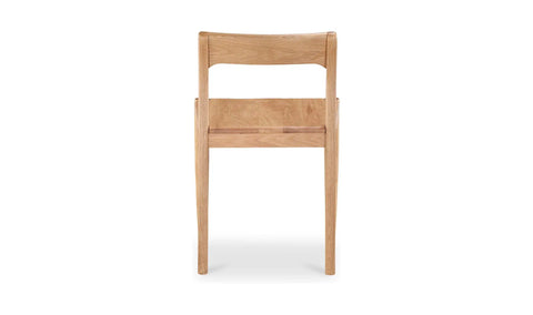 Owing Dining Chair Natural Oak - Set Of Two