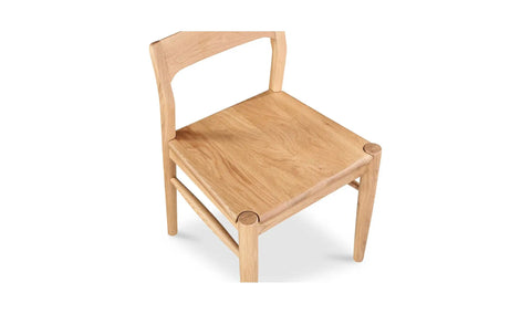 Owing Dining Chair Natural Oak - Set Of Two
