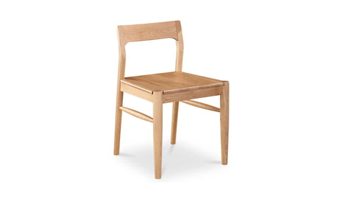 Owing Dining Chair Natural Oak - Set Of Two