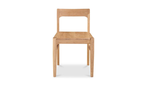 Owing Dining Chair Natural Oak - Set Of Two
