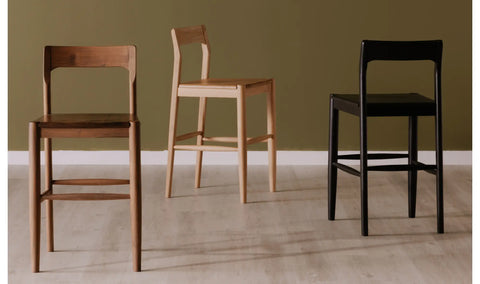 Owing Barstool Walnut Brown