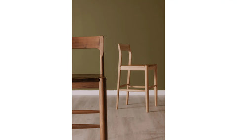 Owing Barstool Walnut Brown