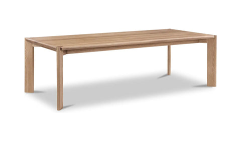 Daifuku Large Dining Table Brushed Natural Oak