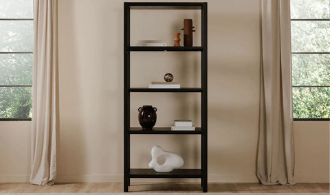 Nolan Bookcase Black