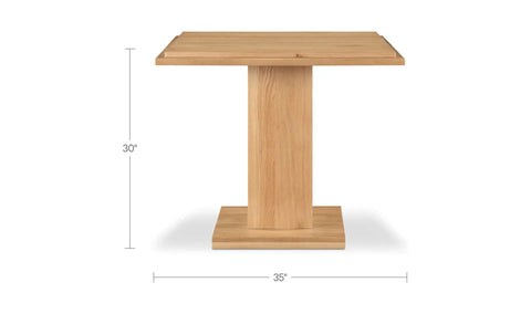 May Cafe Table Natural Oak