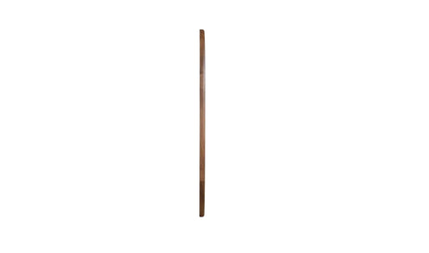 Alcott Oval Mirror Walnut