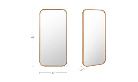 Kai Floor Mirror Oak