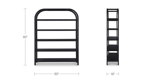 Eero Bookcase Large Black