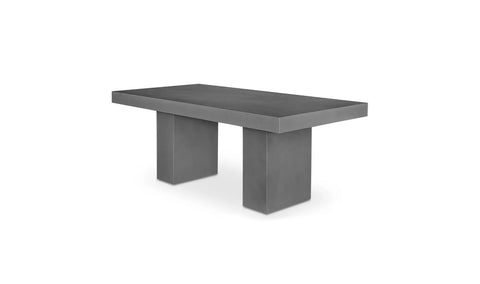 Antonius Outdoor Dining Table Grey