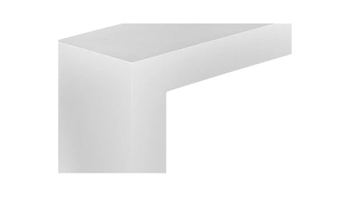 Lazarus Outdoor Bench White